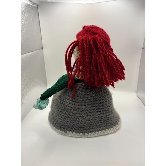 Handmade Reversible Crochet Doll Ariel The Little Mermaid Mermaid & Princess - Picture 4 of 8